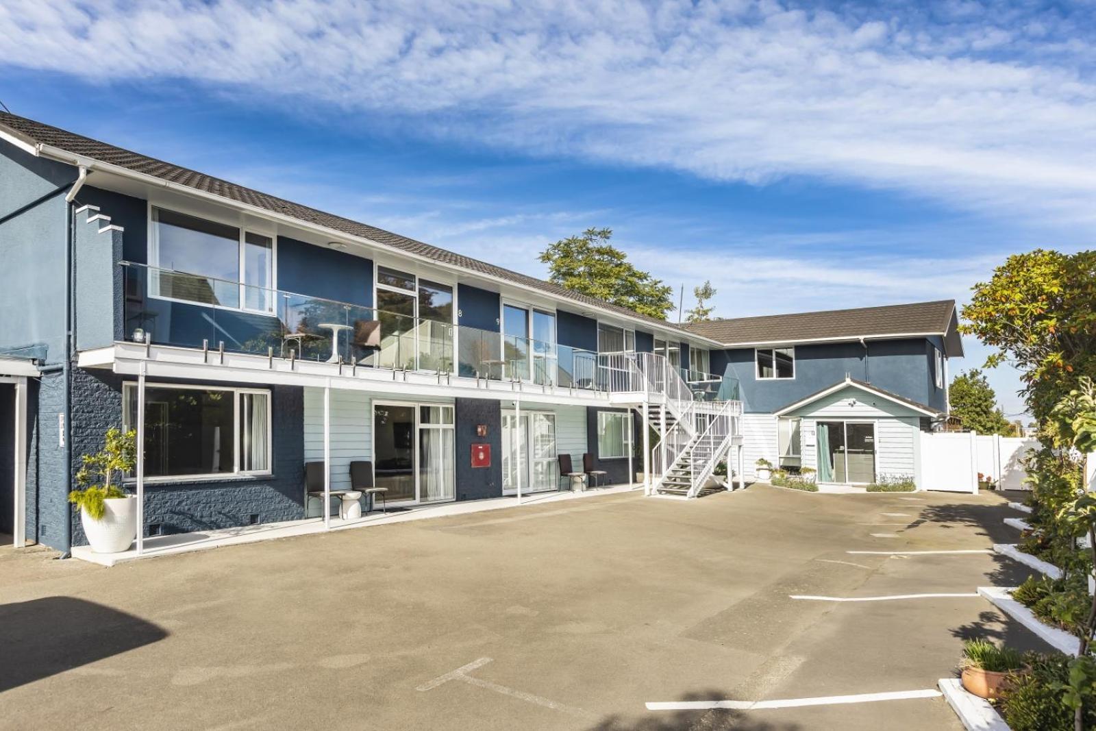 The Adelphi Motel Christchurch Exterior foto