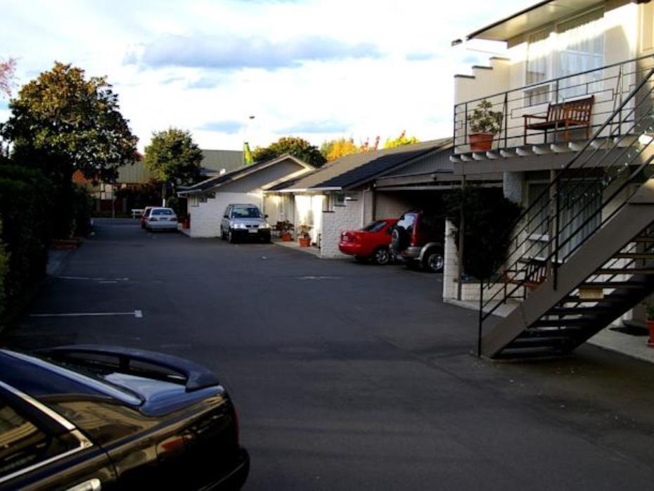 The Adelphi Motel Christchurch Exterior foto
